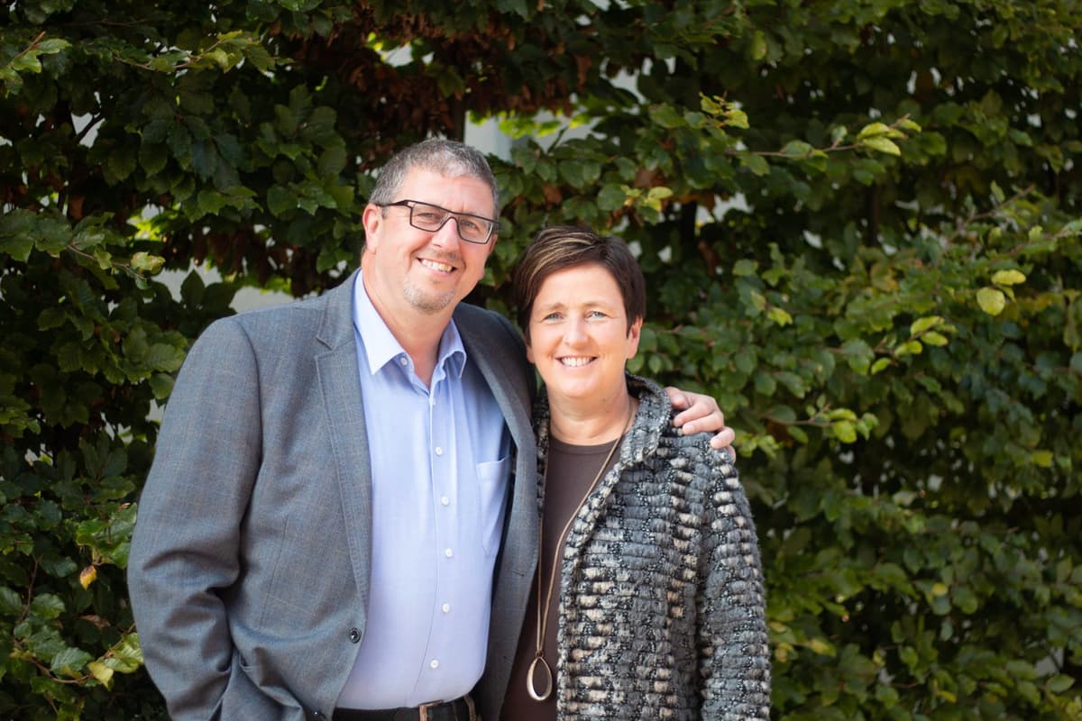 Anja Warrot en Dirk Colman, oprichters van COBIZ